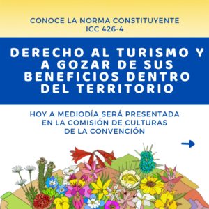 ONOCE LA NORMA CONSTITUYENTE DERECHO AL TURISMO