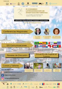 Afiche Informativo Congreso Latinoamericano de Investigación en Turismo 2022